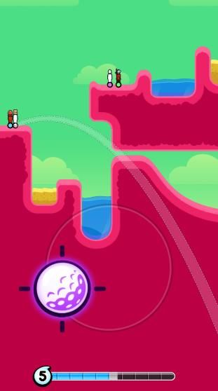 霹靂高爾夫游戲中文漢化最新版 Golf Blitz截圖3