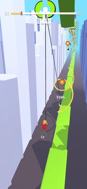 Ketchapp纜繩搖擺免費金幣中文版下載截圖1
