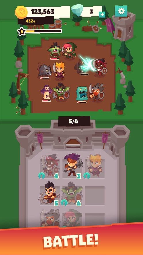 Hero Merge游戲免費(fèi)金幣最新版下載截圖1