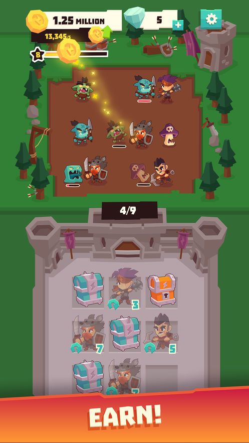 Hero Merge游戲免費(fèi)金幣最新版下載截圖2