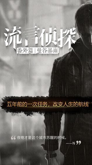 流言偵探番外篇曼谷暴雨游戲安卓版截圖1