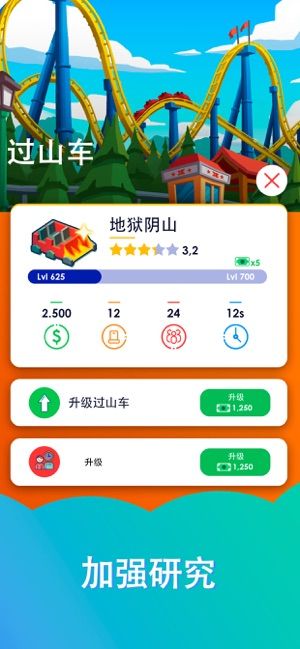 Idle Theme Park中文漢化免安卓版下載截圖3