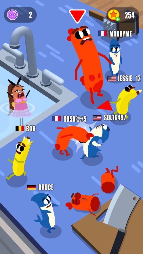 Sausage Wars io游戲最新版下載截圖5