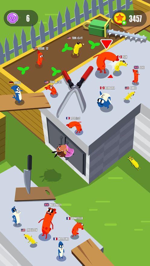 Sausage Wars io游戲最新版下載截圖1
