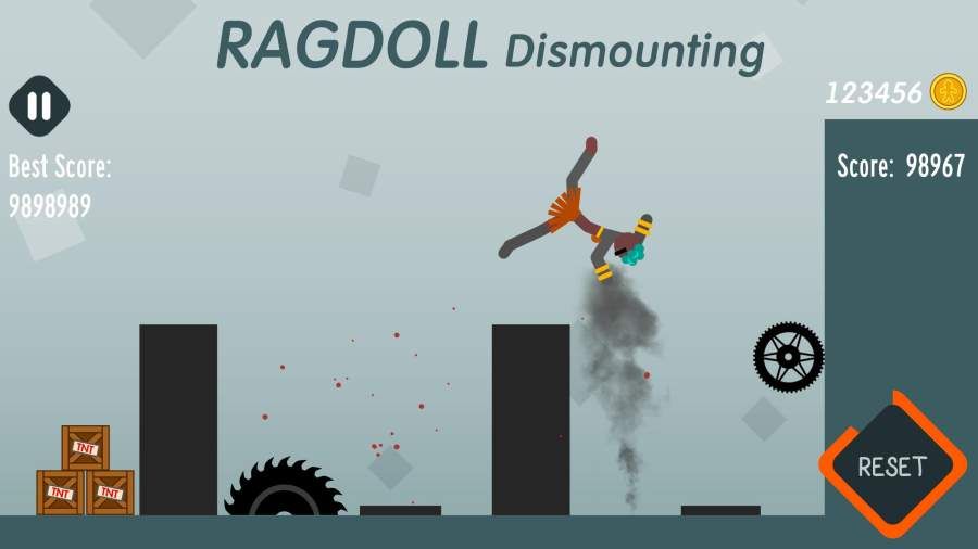 拆解布娃娃無(wú)敵最新中文版下載（Ragdoll Dismounting）截圖4