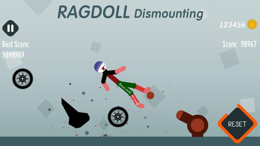 拆解布娃娃無(wú)敵最新中文版下載（Ragdoll Dismounting）截圖3