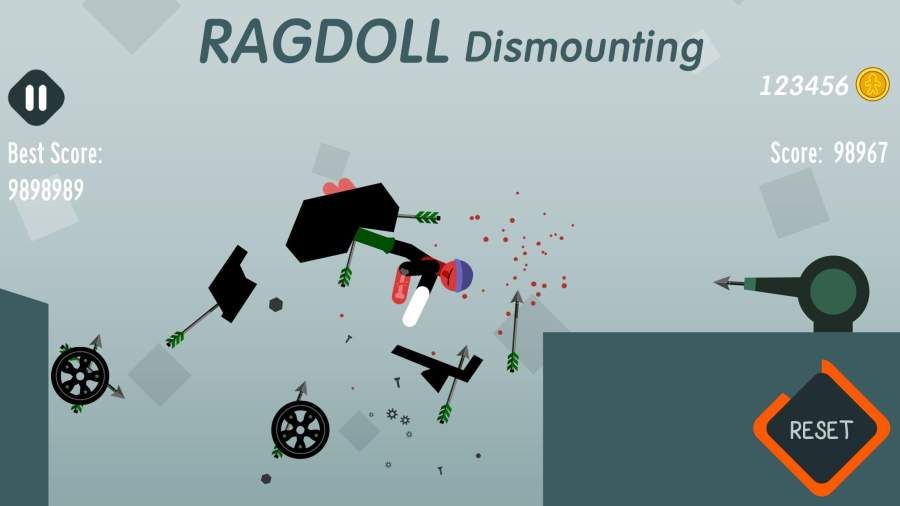 拆解布娃娃無(wú)敵最新中文版下載（Ragdoll Dismounting）截圖5