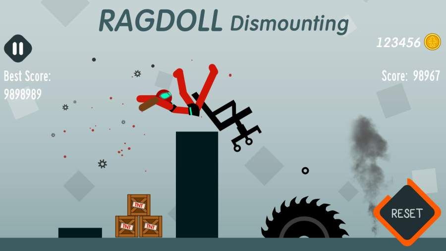 拆解布娃娃無(wú)敵最新中文版下載（Ragdoll Dismounting）截圖2