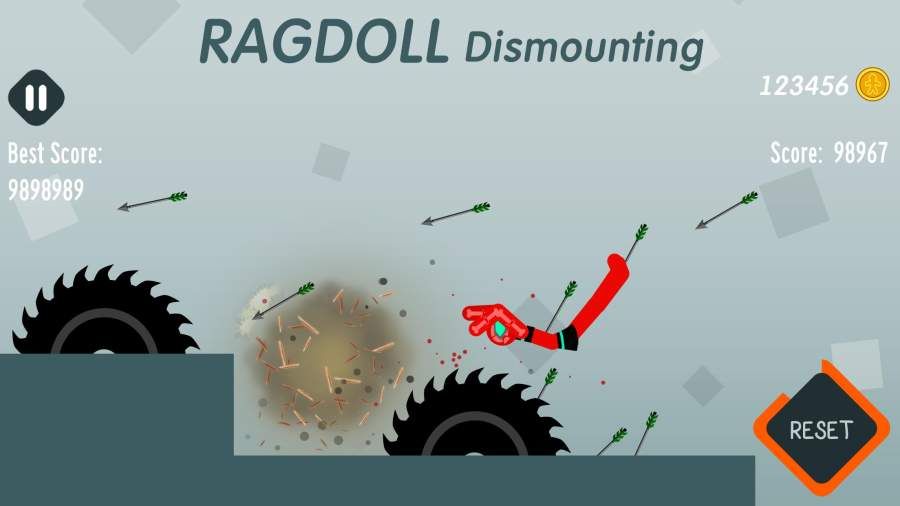 拆解布娃娃無(wú)敵最新中文版下載（Ragdoll Dismounting）截圖1
