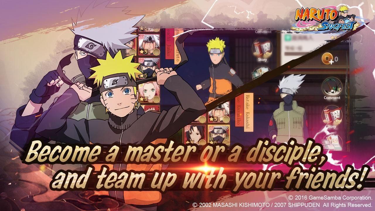 naruto slugfest游戲安卓下載正式版截圖4