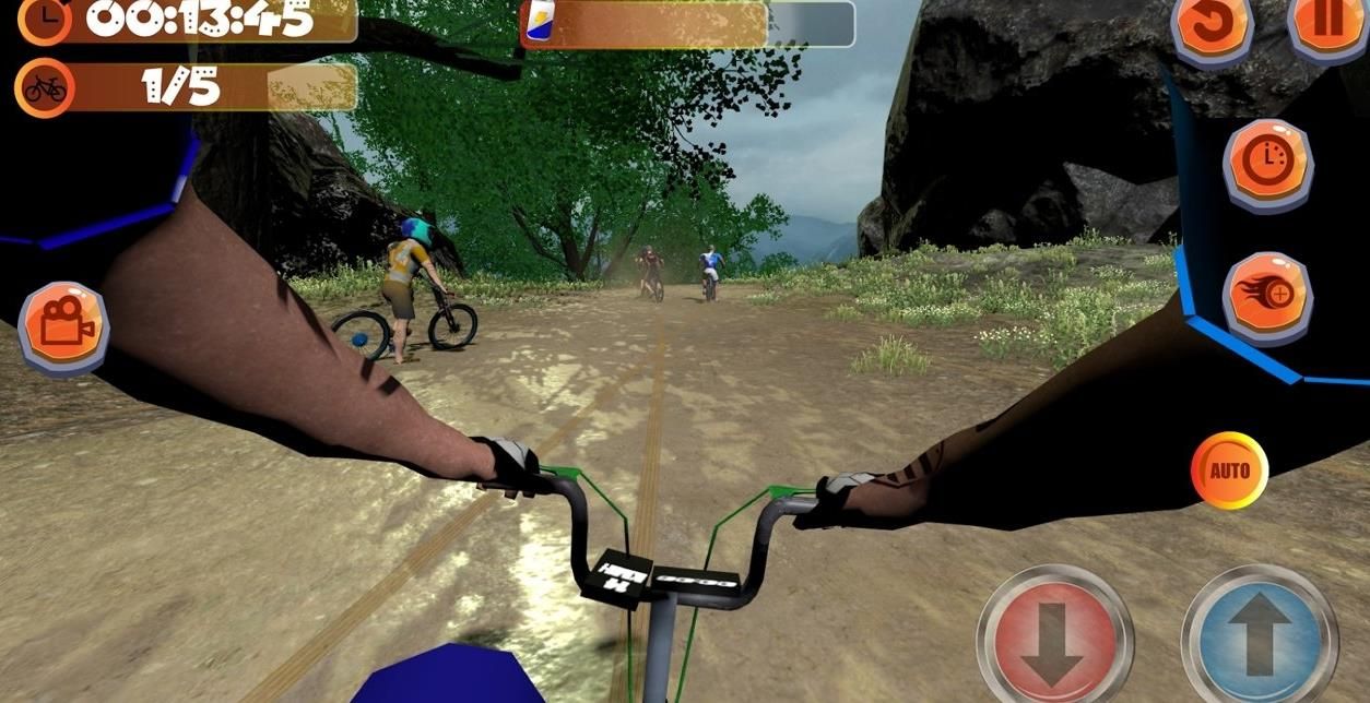 真實(shí)山地自行車(chē)2中文手機(jī)版游戲下載（MTB Downhill2）截圖4