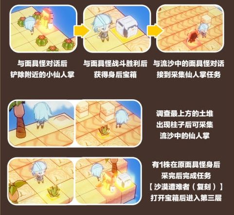 崩壞3奇異漂流沙漠陵墓區(qū)域通關(guān)流程