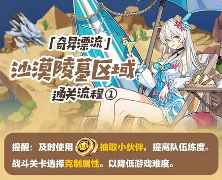 崩壞3奇異漂流沙漠陵墓攻略大全 沙漠陵墓區(qū)域通關流程