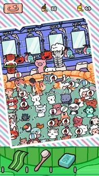 貓咪汗蒸館中文漢化中文版下載（Idle Cat Spa）截圖2