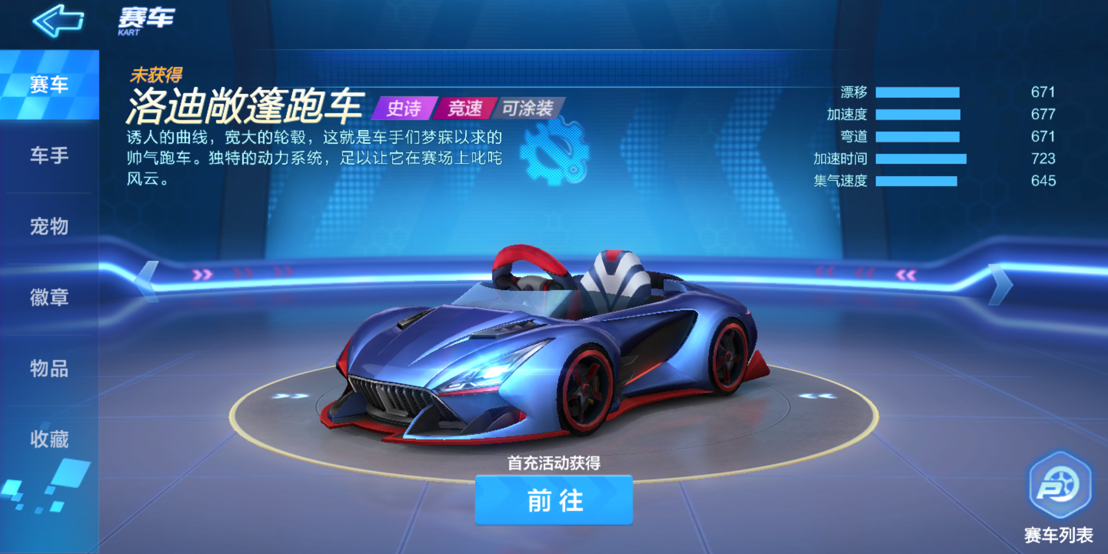 跑跑卡丁車手游玩家使用最舒適賽車排名一覽