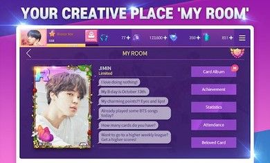 超级明星BTS正版游戏安卓下载（SuperStar BTS）截图2: