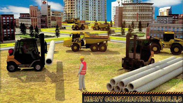 筑路模擬器建筑游戲全載具完整安卓最新版截圖4