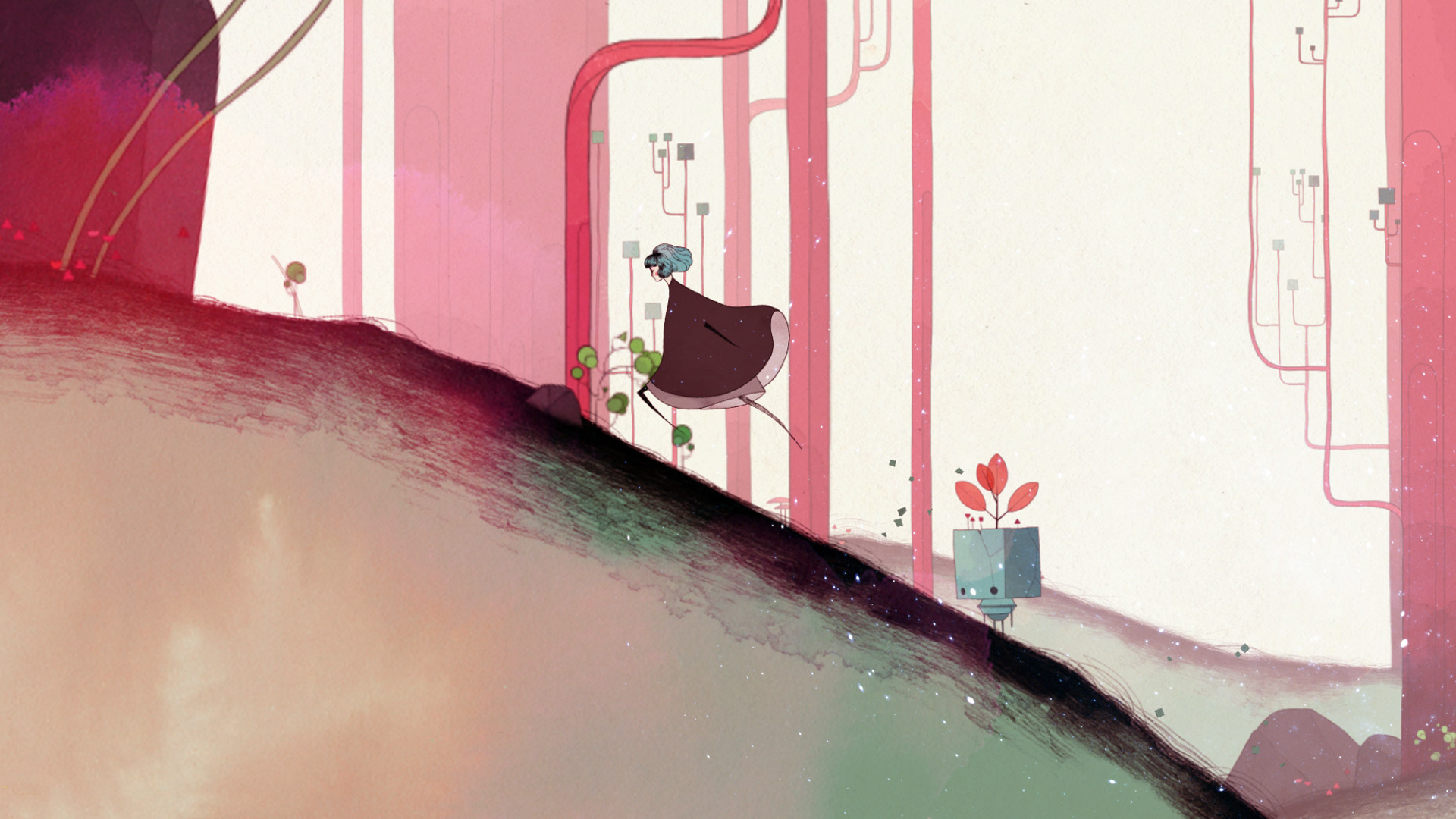 唯美風(fēng)橫版冒險(xiǎn)《Gris》8月22日登陸iOS平臺(tái)
