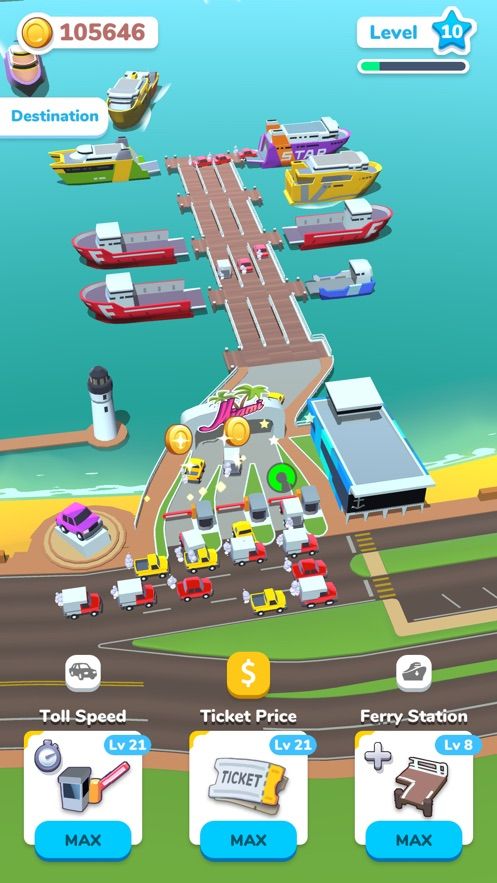 FerryIdle游戲中文版安卓截圖1