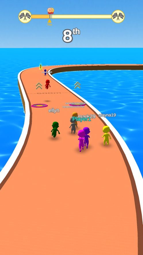 抖音BouncyRace3D游戲最新版中文下載截圖1