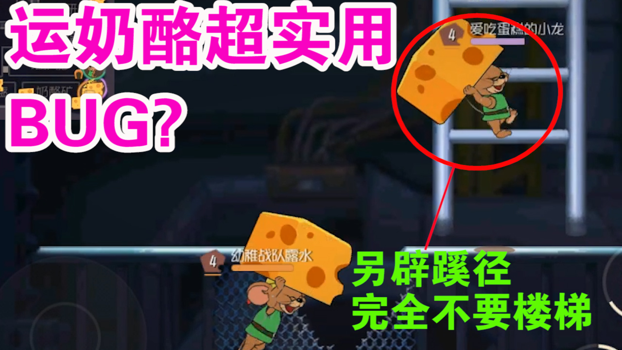 貓和老鼠：房間內也能實現失重？溜貓運奶酪超實用BUG！太有趣了