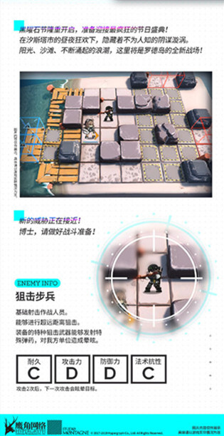 明日方舟狙擊步兵什么屬性？汐斯塔新敵人狙擊步兵情報(bào)
