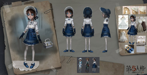 第五人格園丁演繹之星皮膚圖片曝光 穿著洛麗塔服飾的小姐姐