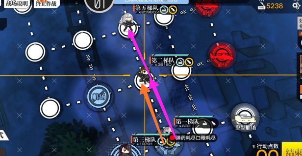 少女前線斬牙行動(dòng)5-4通關(guān)攻略：夏活普通難度5-4打法詳解