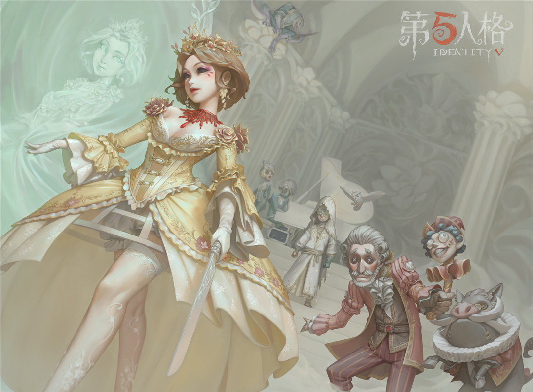 第五人格新監(jiān)管者紅夫人上線！美顏之下的瘋狂，天真背后的憤怒