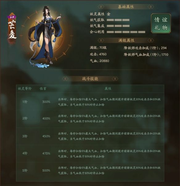 神都夜行錄芒麥妖靈技能怎么樣 神都夜行錄芒麥妖靈技能介紹