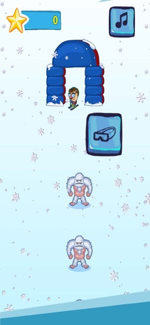 雪地滑雪游戲手機版下載截圖3