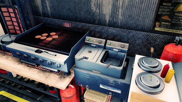 食品卡车模拟器游戏安卓版（Food Truck Simulator）截图1: