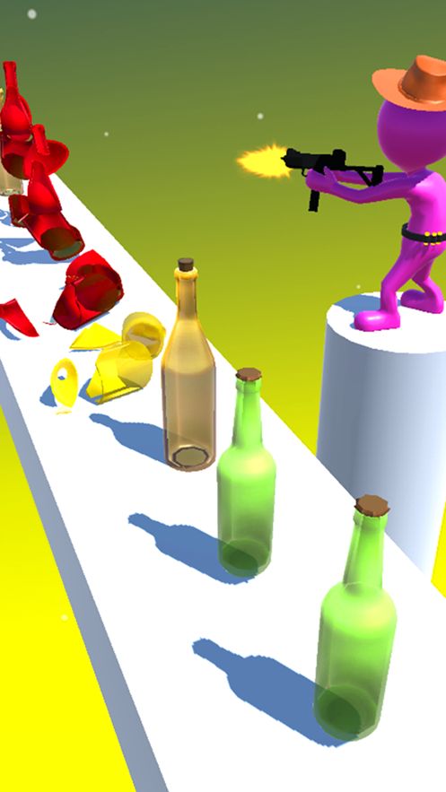摧毀玻璃瓶Perfect Bottle Shoot游戲安卓版下載截圖1