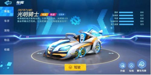 跑跑卡丁車(chē)手游光明騎士值得抽嗎？是買(mǎi)樹(shù)還是抽光明騎士好？