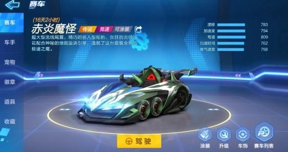 跑跑卡丁車手游赤炎魔怪值不值得買？赤炎魔怪購買分析