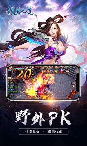 浪劍之道變態(tài)版手游安卓截圖3