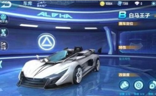 QQ飛車(chē)手游白馬王子怎么樣？B車(chē)白馬王子技能特性解析