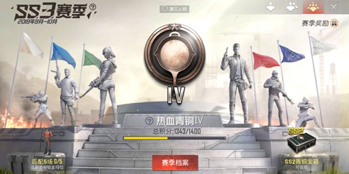 和平精英ss3賽季段位繼承表：ss3賽季段位繼承規(guī)則