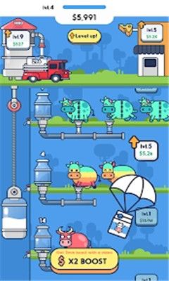 瘋狂合體牛游戲最新紅包版截圖3
