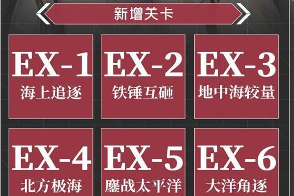 戰(zhàn)艦少女R浩瀚的戰(zhàn)場攻略大全：E1-E6全關(guān)卡通關(guān)路線掉落一覽