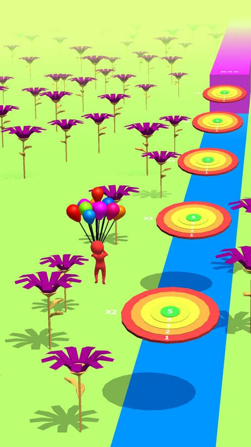氣球跑3d游戲最新版（Balloon Run 3D）截圖1
