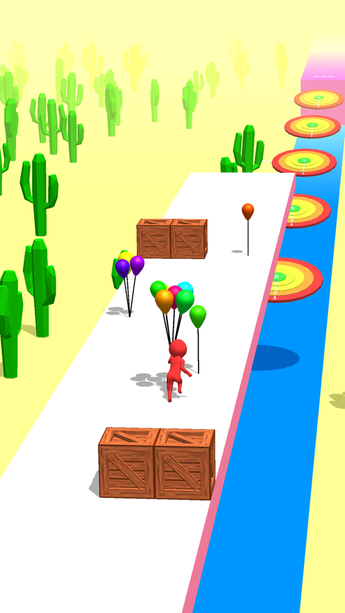 氣球跑3d游戲最新版（Balloon Run 3D）截圖2