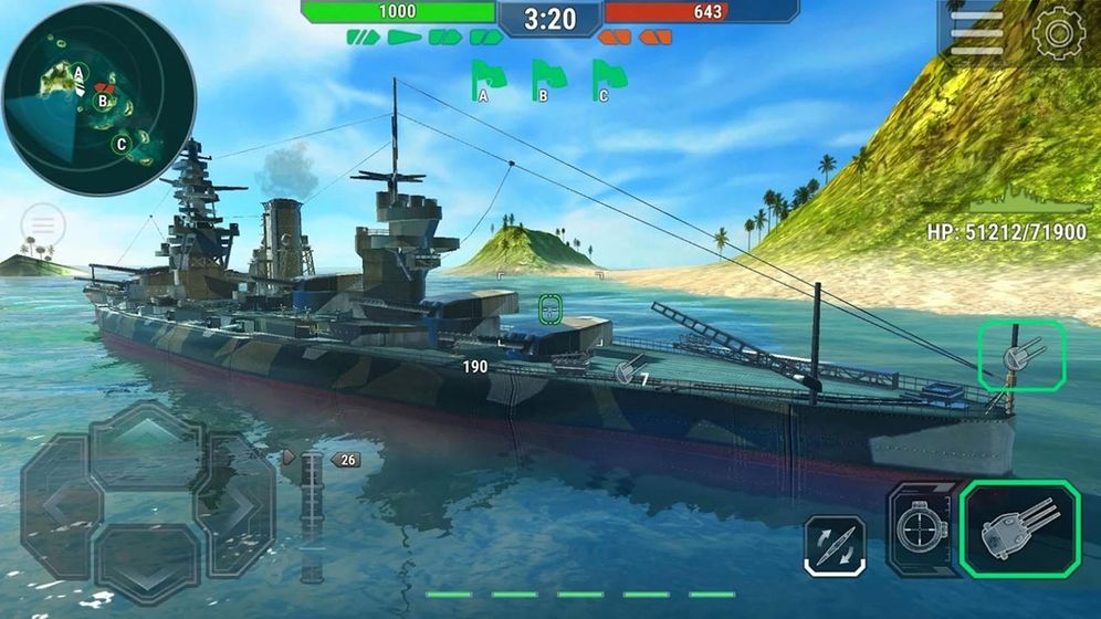 改裝大作戰(zhàn)戰(zhàn)艦最新版免費(fèi)金幣截圖1