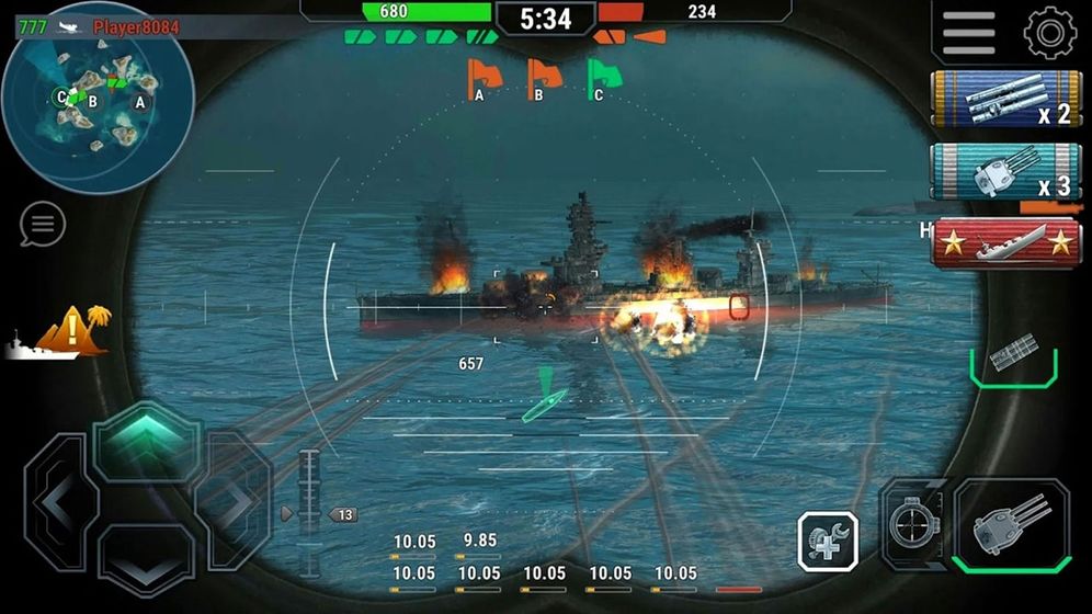 改裝大作戰(zhàn)戰(zhàn)艦最新版免費(fèi)金幣截圖2
