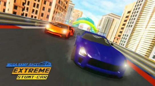 特技賽車超級坡道競賽游戲版截圖2