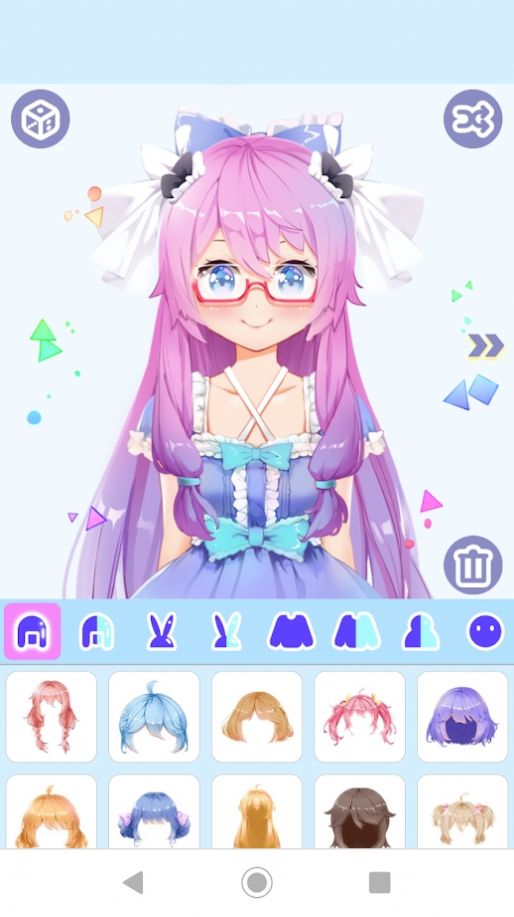 動漫裝扮2游戲免費金幣最新版（Anime Dress Up 2）截圖4