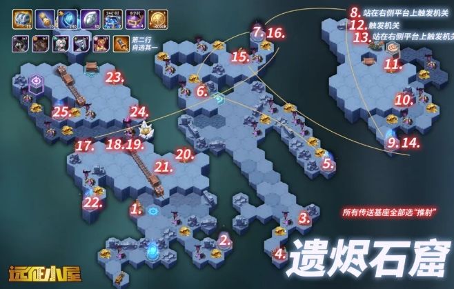 劍與遠(yuǎn)征遺燼石窟攻略：遺燼石窟路線通關(guān)一覽