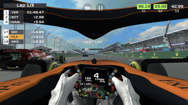 F1 Mobile Racing2019中文免費金幣中文版下載（F1移動賽車2019）截圖1
