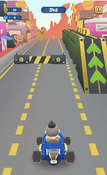微信刺激卡丁車小程序游戲截圖1