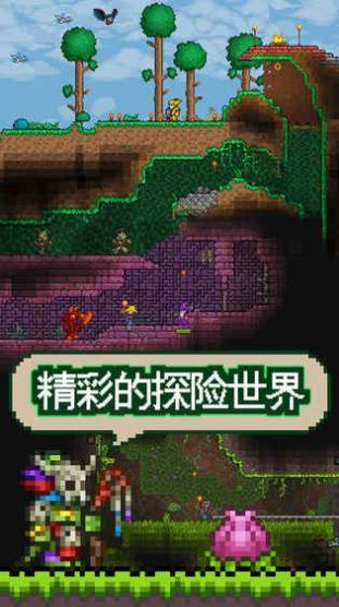 Terraria1.4pe汉化版下载安装手机版截图1: